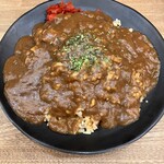 永楽食堂 - チャーハンカレー掛け