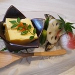 やちく - 先付【2014.6月】2500円コース