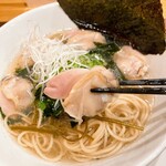 自家製麺 ほんま - 九十九里蛤潮そば