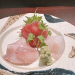 燈弥 - お刺身盛り合わせ
