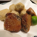 和味 - 里芋の唐揚げとカツオの竜田揚げ