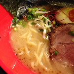 鶏そば 凛 - （限定）特濃鶏ストレート白湯スープ