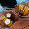 上方麦酒 - ドリンク写真:令和7年1月 土日営業時間(14:00 - 19:00)
3種飲み比べ 税込1200円