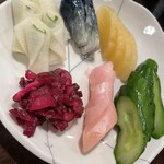 とり仟 - ここのお漬物好き