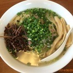 麺屋 菜々兵衛 - 【2014年06月】トロトロ豚バラ軟骨の塩ラーメン＠750円。