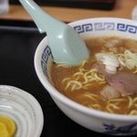 味乃やまびこ - ヤッホーセット 醤油ラーメン