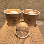 BONGEN COFFEE - BONGEN LATTE、BONGEN LATTE RICH、金太郎あんこ最中
