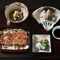 ランチ限定　ミニうな重セット