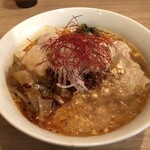人力俥 - 限定麺わんたん坦々麺1100円税込