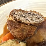 Chez-K'2 - ミンチカツレツ断面