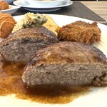 Chez-K'2 - ハンバーグ断面