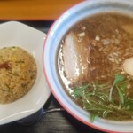 麺屋 無双 - のどぐろラーメン チャーハンセット