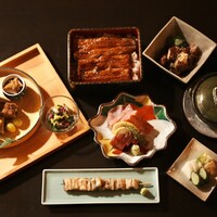 共水うな重会席　うなぎ料理に特化し締めに共水うな重