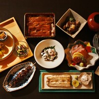 共水うな重会席【上】　共水うな重コースを更にグレードアップしました