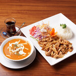 トルコレストラン デデ - ランチ・チキンケバブプレート