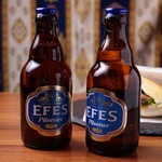 トルコレストラン デデ - トルコNo.1ビールのエフェス・ピルスナー
