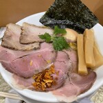 なにわ 麺次郎 - 黄金貝ラーメン特製