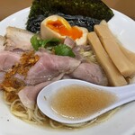 なにわ 麺次郎 - スープ