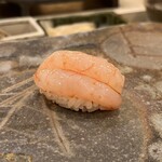 鮨さかもと - 甘えびのこぶ締め