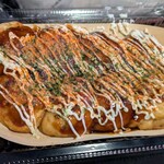 あほや - 料理写真:たこ焼き一味かけ