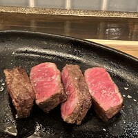 アカミヤコウシ - ステーキ