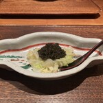 神楽坂 石かわ - 白菜あんかけととんぶりもどき