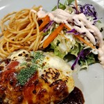 タツヤ食堂 - ダブルチーズハンバーグ