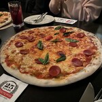 L'Osteria Frankfurt am Main - 夜の部に頼んだサルシッチャ入り。こちらは2300時まで通し営業なので訪独時、航空機の遅れなどをあまり気にせす利用できるのがありがたし。