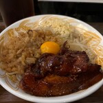 極中華蕎麦 ひろた - ★極まぜそばセット小（1150円税込）★