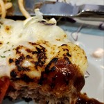 タツヤ食堂 - ダブルチーズハンバーグ