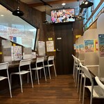 極中華蕎麦 ひろた - 本日の座席より