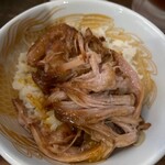 極中華蕎麦 ひろた - はんぶん！★極まぜそばセット小（1150円税込）★