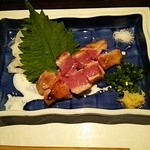 炭火焼鳥 温 - 鴨ももたたき