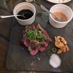 お好み焼き えん - 上ハラミステーキ