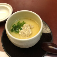 月亭 池袋店 - 白子の茶碗蒸し