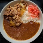 吉野家 - 料理写真:牛魯伽カレー（729円）お願いします！
