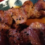 宇ち多゛ - 至宝、カシラ素焼きお酢無し。絶品、ステーキみたい。