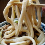 茂七 - 肉汁かけうどん　800円