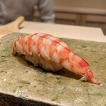 神田錦町 鮨たか晴 - 車海老