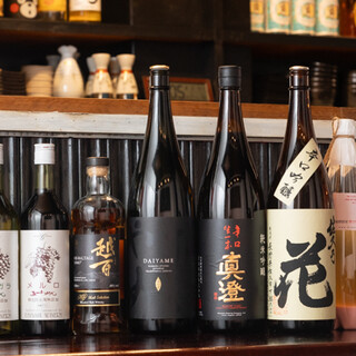 種類豊富なドリンクメニュー◆季節限定の果実酒や日本酒もご用意