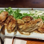 鉄板バー グリート - 牡蠣のバター醤油