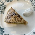 喫茶tton - 大好きなグリーンリーフのアンティークお皿だ！