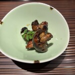 うなぎ料理 澤正 - 肝焼き。私は肝がダメなので、他のものに。