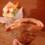 クレープ えんどう - ヌテラチョコアーモンドバナナ