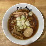 人類みな麺類 - 2025.02.06 (木)    らーめん原点　847円（税込）＆特選こだわり煮玉子　72円（税込）　麺少なめ