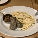 N9Y 羊とワイン酒場 - フレンチフライとフランクフルト？