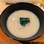 銀座 しのはら - 白味噌椀