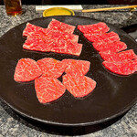 にくがとう - 「尾崎牛 特選焼肉 塩編〜『良い肉と良いワインは香りと余韻』」