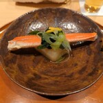 銀座 しのはら - 越前ガニ焼き