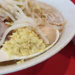 ラーメン二郎 - ショウガ半分